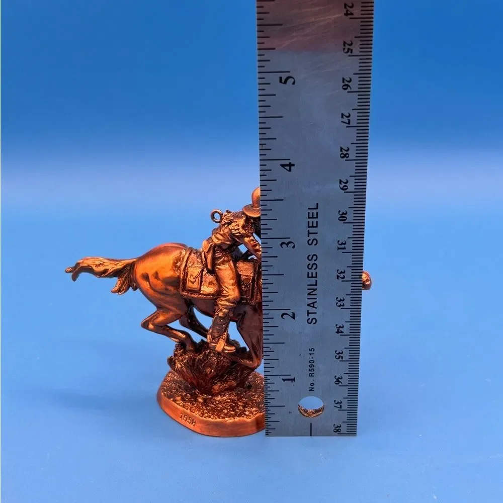 Hallmark Keepsake 1998 Pony Express Rider The Old West #1 Christmas Ornament EUC
